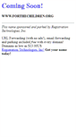 Mobile Screenshot of forthechildren.org