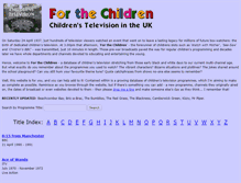 Tablet Screenshot of forthechildren.org.uk